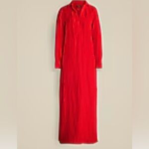 J. Crew Bungalow popover Maxi dress NWT